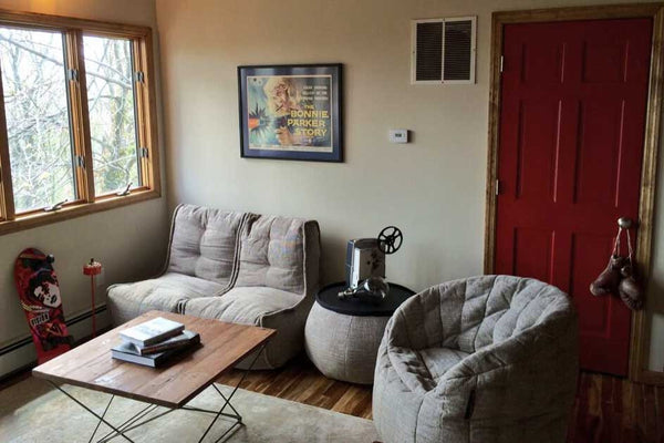 Twin Couch Bean Bag in Eco Weave (Indoor)