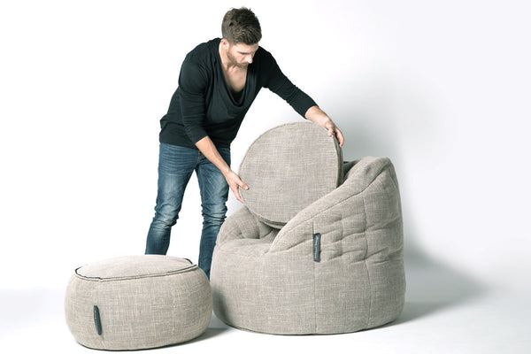 Butterfly Chaise Package in Eco Weave (Indoor)