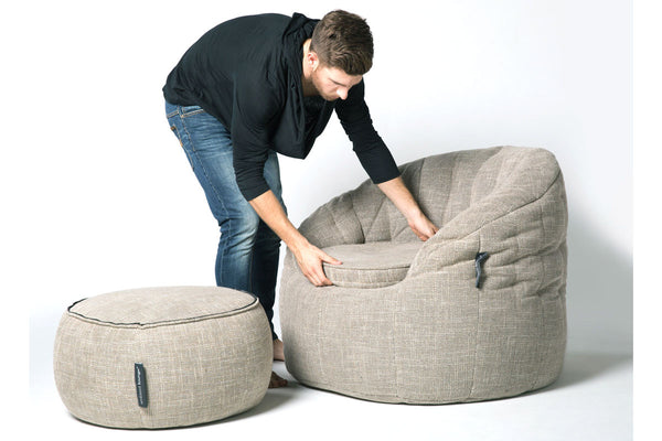 Butterfly Chaise Package in Eco Weave (Indoor)