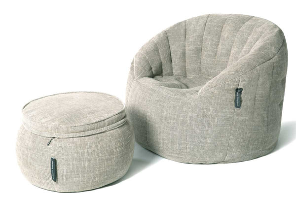 Wing Ottoman Bean Bag in Eco Weave (Indoor)