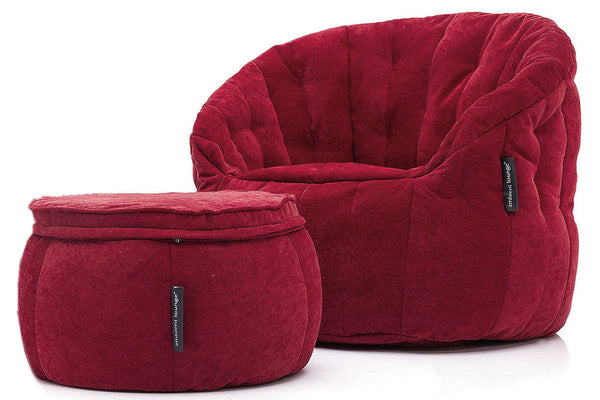 Butterfly Chaise Package in Wildberry Deluxe (Indoor)