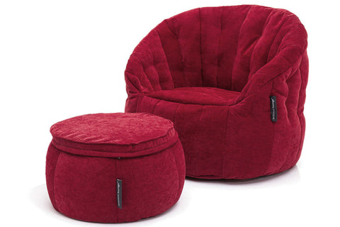 Butterfly Chaise Package in Wildberry Deluxe (Indoor)