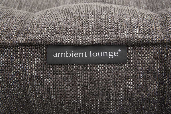 Avatar Lounger (with Headrest) Bean Bag in Luscious Grey (Indoor)