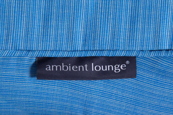 Satellite Twin Sofa Bean Bag in Oceana (Easy-Clean, Pet-Friendly, In/Outdoor)