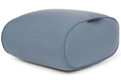 Ottoman Bean Bag in Atlantic Denim (In/Outdoor)