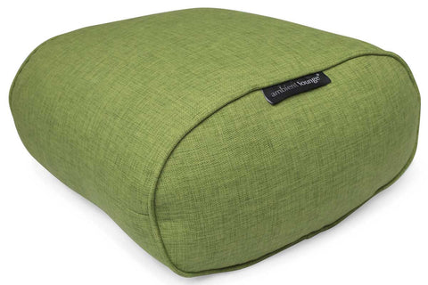 Ottoman Bean Bag in Lime Citrus (Indoor)