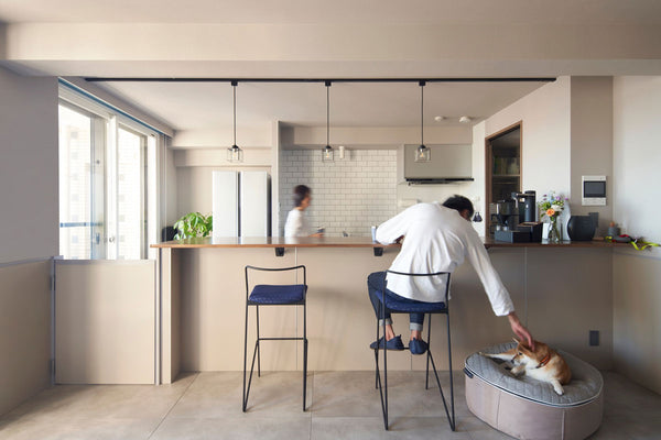 Pet Lounge Dog Bed in Cappuccino - CoolQuilt - Medium (Easy-Clean, Pet-Friendly, In/Outdoor)