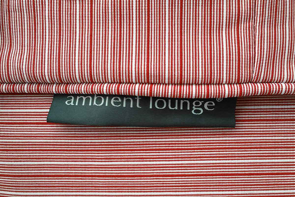 Satellite Twin Sofa Bean Bag in Raspberry Polo (Easy-Clean, Pet-Friendly, In/Outdoor)