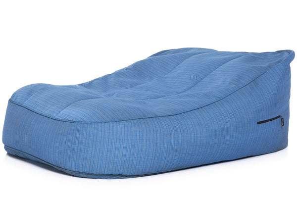 Satellite Twin Sofa Bean Bag in Oceana (In/Outdoor)