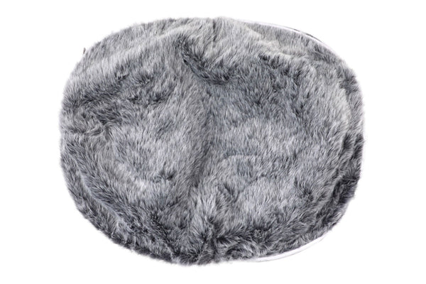 Spare Luxury Faux Fur Top in Wolf Grey - Medium (Indoor)