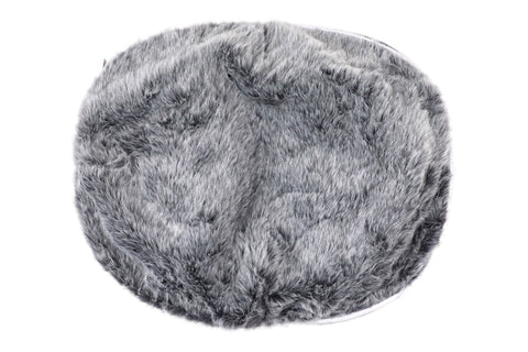 Spare Luxury Faux Fur Top in Wolf Grey - Medium (Indoor)