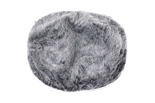 Spare Luxury Faux Fur Top in Wolf Grey - Small (Indoor)