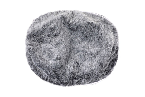 Spare Luxury Faux Fur Top in Wolf Grey - Small (Indoor)
