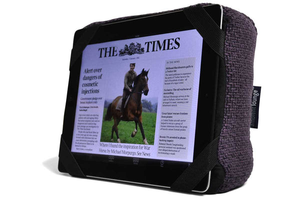 Tech Pillow iPad Case in Aubergine Dream