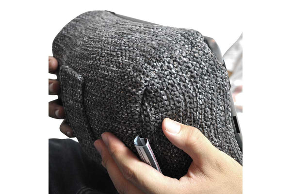 Tech Pillow iPad Case in Luscious Grey (Indoor)