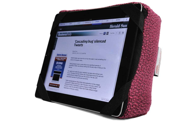 Tech Pillow iPad Case in Sakura Pink (Indoor)
