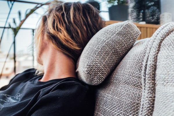 Twin Avatar Lounger Bean Bag in Eco Weave (Indoor)