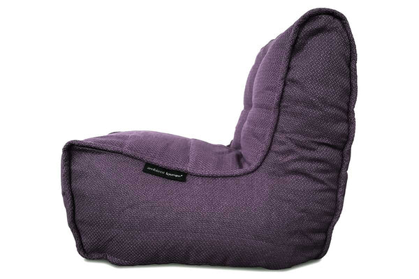 Twin Couch Bean Bags in Aubergine Dream
