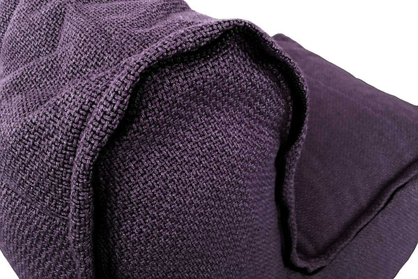 Twin Couch Bean Bags in Aubergine Dream