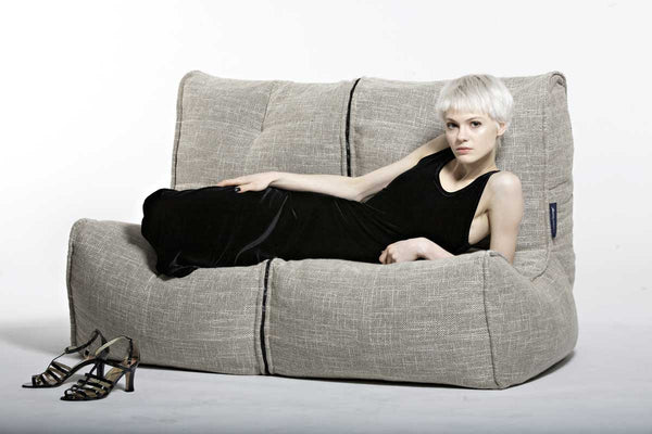 Twin Couch Bean Bag in Eco Weave (Indoor)