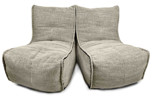 Twin Couch Bean Bag in Eco Weave (Indoor)
