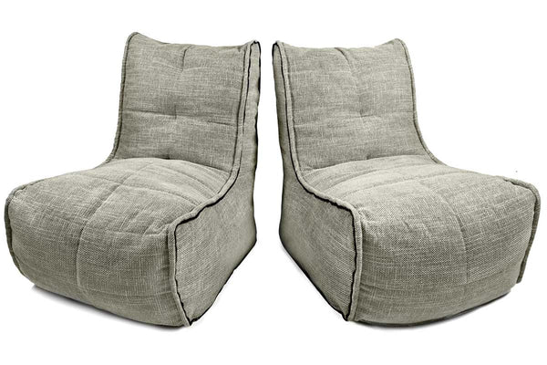 Twin Couch Bean Bag in Eco Weave (Indoor)