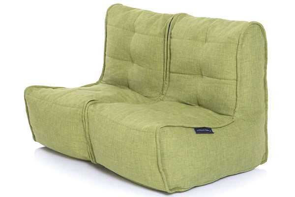 Twin Couch Bean Bag in Lime Citrus (Indoor)