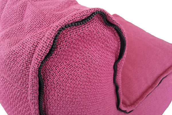 Twin Couch Bean Bag in Sakura Pink (Indoor)