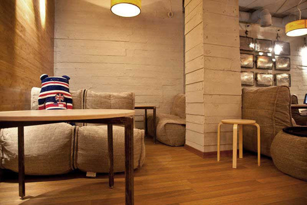 Twin Couch Bean Bag in Eco Weave (Indoor)