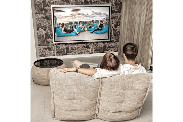 Twin Couch Bean Bag in Eco Weave (Indoor)