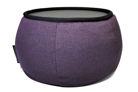 Versa Table Bean Bag in Aubergine Dream (Indoor)