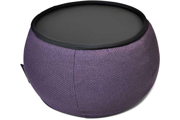 Versa Table Bean Bag in Aubergine Dream (Indoor)