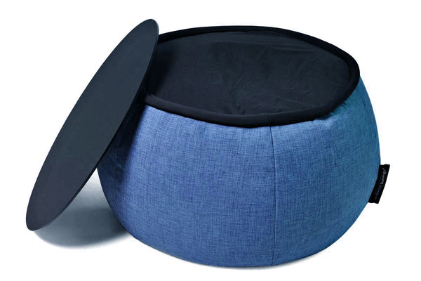 Versa Table Bean Bag in Blue Jazz (Indoor)