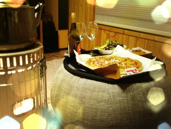 Versa Table Bean Bag in Eco Weave (Indoor)