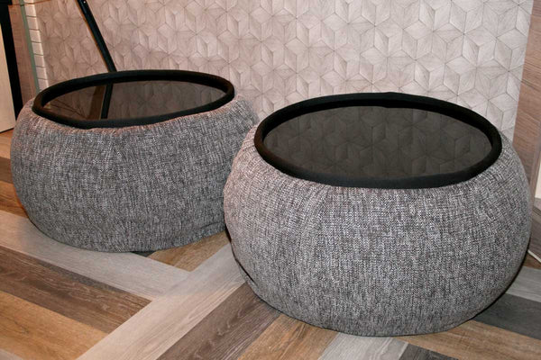 Versa Table Bean Bag in Luscious Grey (Indoor)
