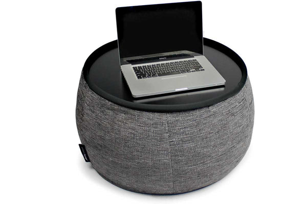Versa Table Bean Bag in Luscious Grey (Indoor)
