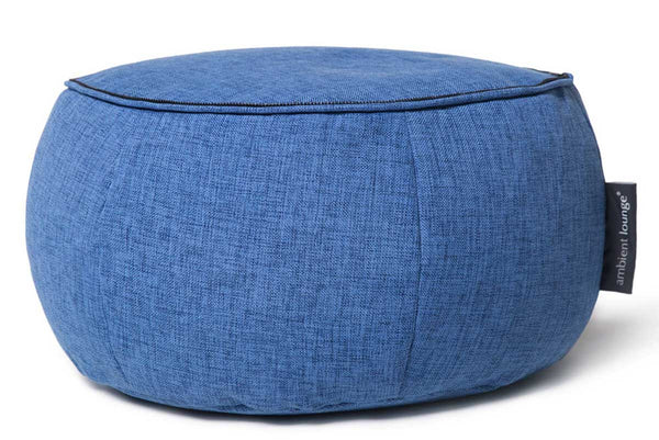 Wing Ottoman Bean Bag in Blue Jazz (Indoor)