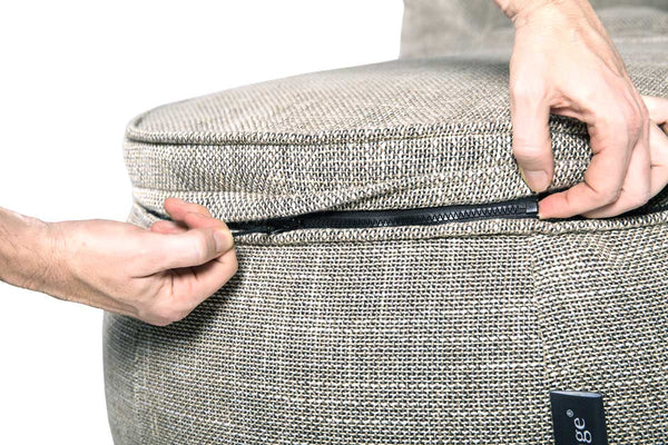 Wing Ottoman Bean Bag in Eco Weave (Indoor)