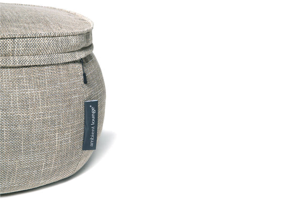 Wing Ottoman Bean Bag in Eco Weave (Indoor)