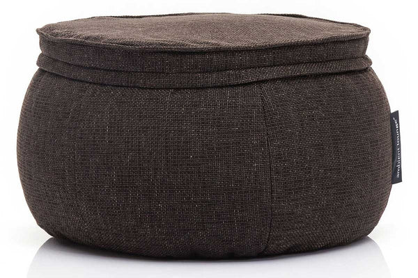 Wing Ottoman Bean Bag in Hot Chocolate (Indoor)