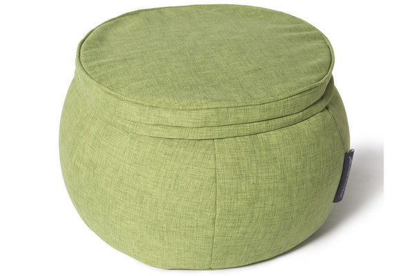 Wing Ottoman Bean Bag in Lime Citrus (Indoor)