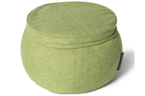 Wing Ottoman Bean Bag in Lime Citrus (Indoor)