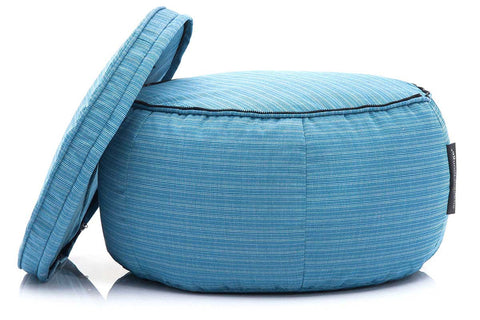 Wing Ottoman Bean Bag in Oceana (In/Outdoor)
