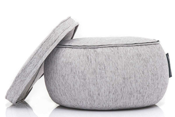 Wing Ottoman Bean Bag in Tundra Spring (Indoor)